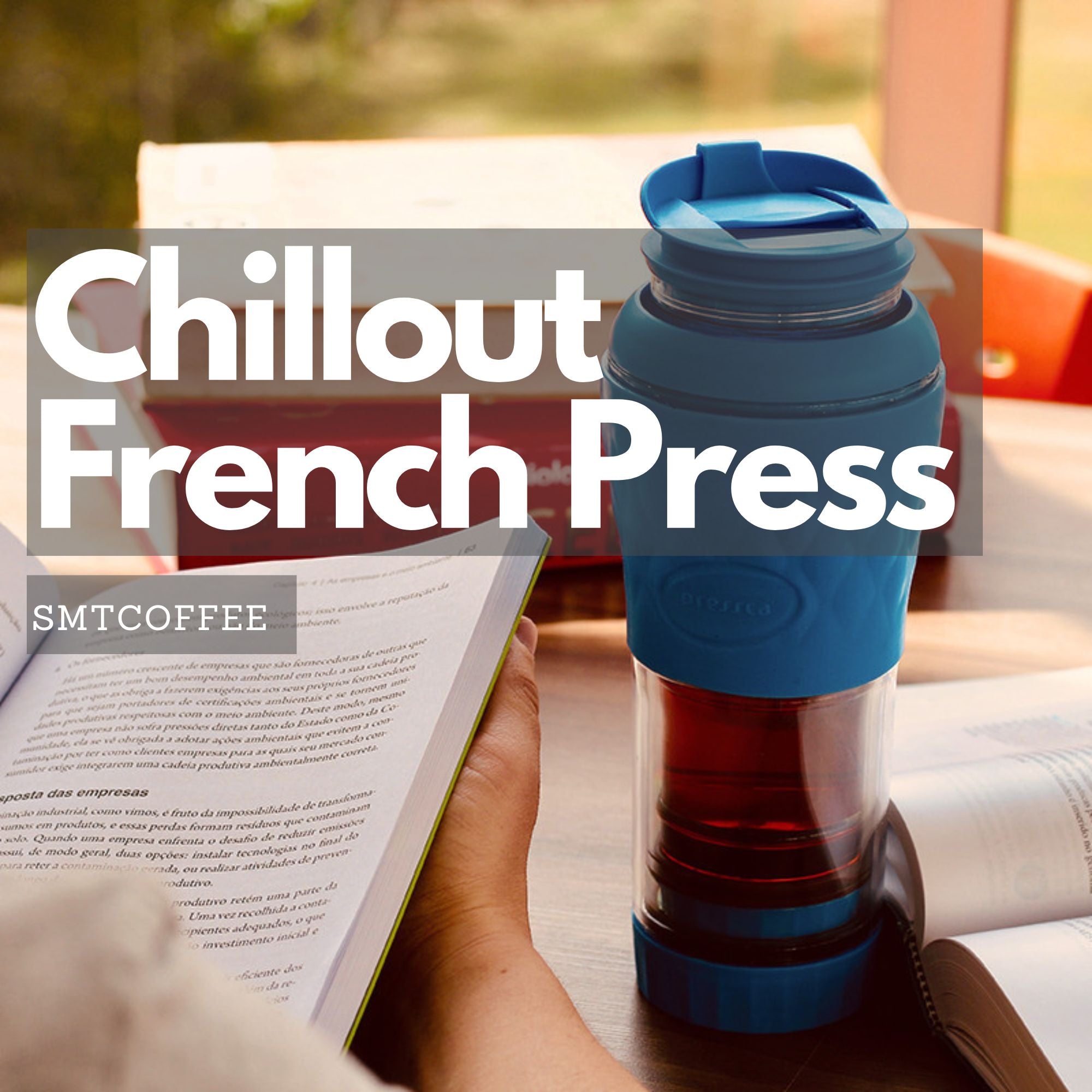 use this french press reading and chill smtcoffee