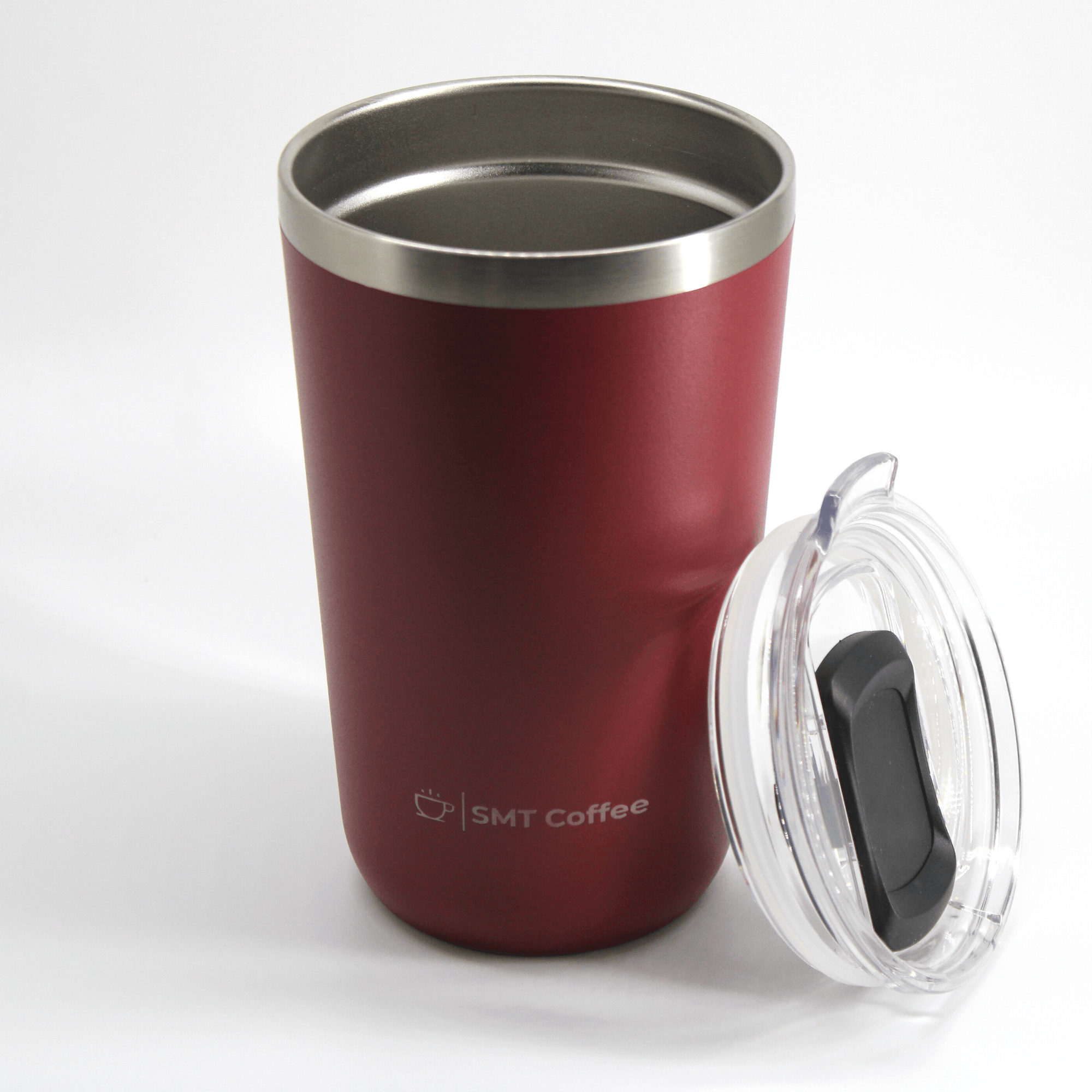 SMTCoffee 20oz Tumbler with Lid - Red