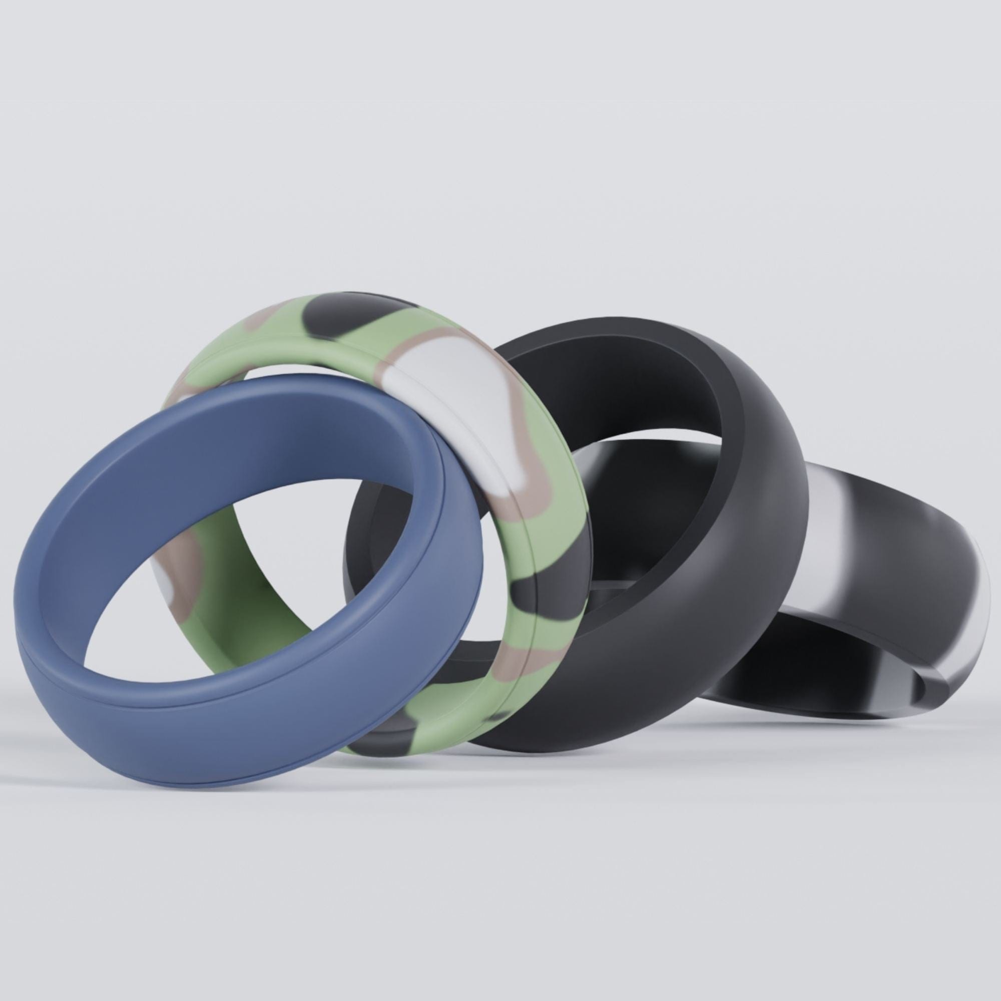 Comfortable Silicone Wedding Bands for Men