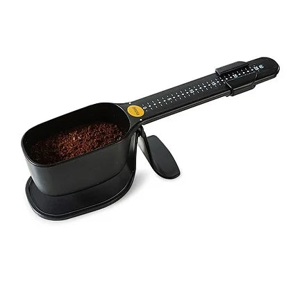 SMTCoffee - Coffee Scoop with Weighing Scale - Brown